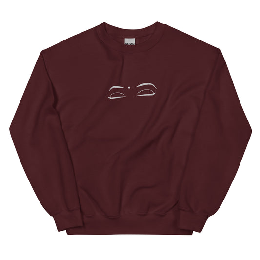 Embroidered Desi Eyes Sweatshirt